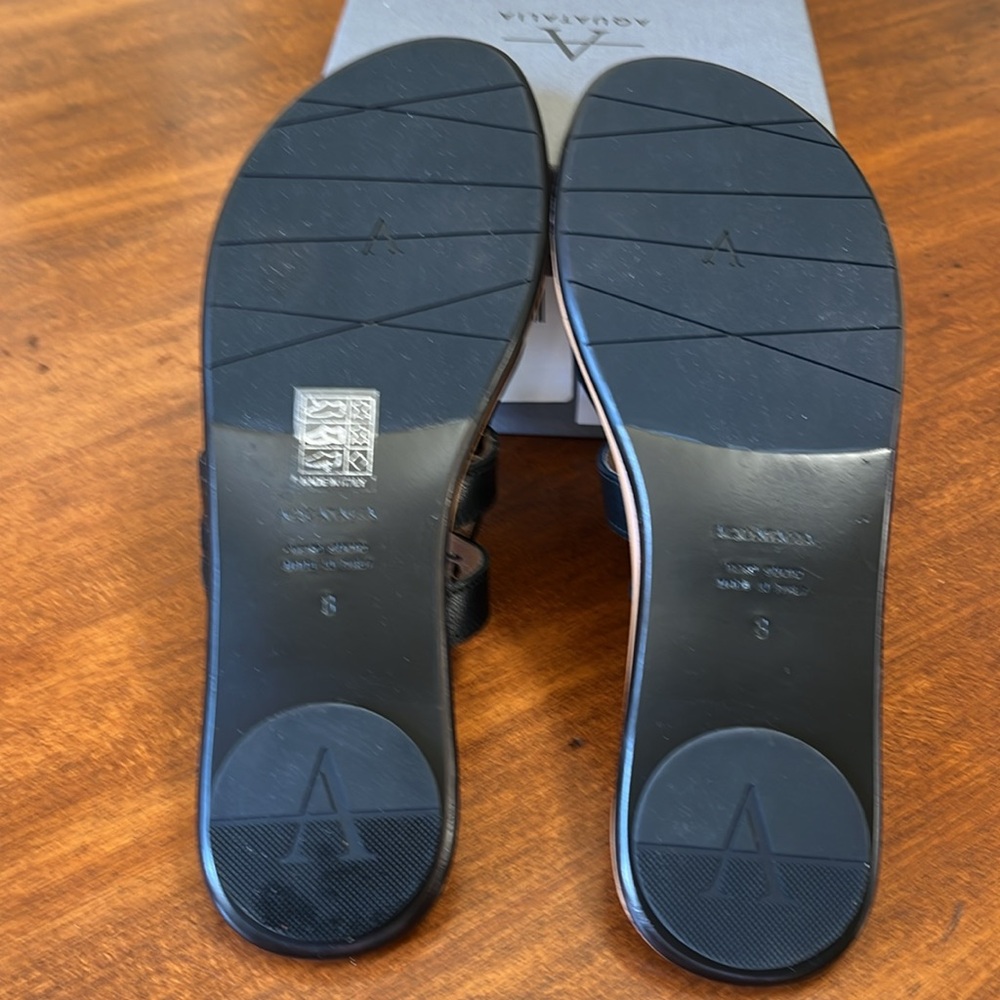 Aquatalia Abigayle Calfskin Sandal 8 - Picture 7 of 7